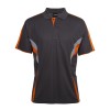 Gunmetal Orange Grey Coolabah Polo Shirts